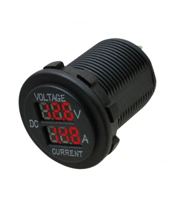 IC-231E Pano Uçlu Volt-Ampermetre 28mm
