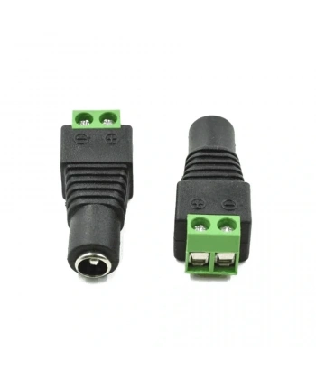 IC-254D Klemens Girişli Dişi DC Barrel Jack 2.1mm