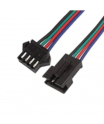 IC-261J-4 JST SM 4P Kablolu Konnektör Takım