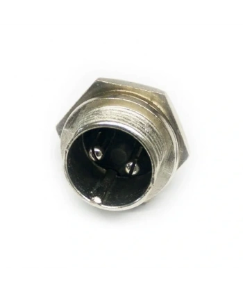 IC-261M 12mm Mayk Erkek Fiş Şase 2P Konnektör