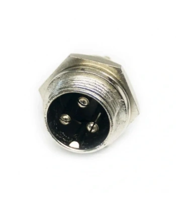 IC-261M 12mm Mayk Erkek Fiş Şase 3P Konnektör