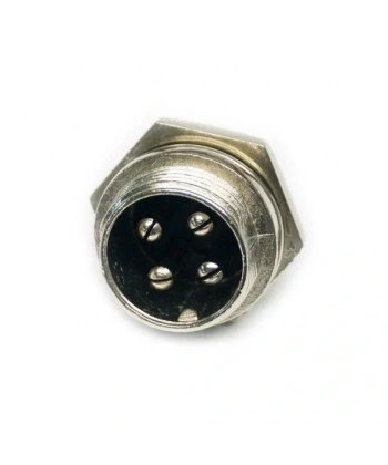 IC-261M 12mm Mayk Erkek Fiş Şase 4P Konnektör