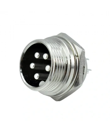 IC-261M 12mm Mayk Erkek Fiş Şase 5P Konnektör