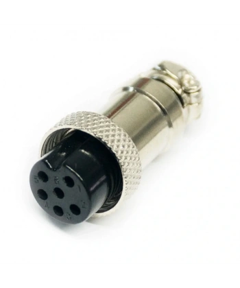 IC-261M 16mm Mayk Dişi Şase 6P Konnektör
