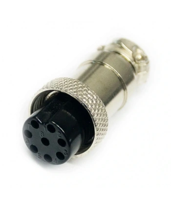 IC-261M 16mm Mayk Dişi Şase 8P Konnektör