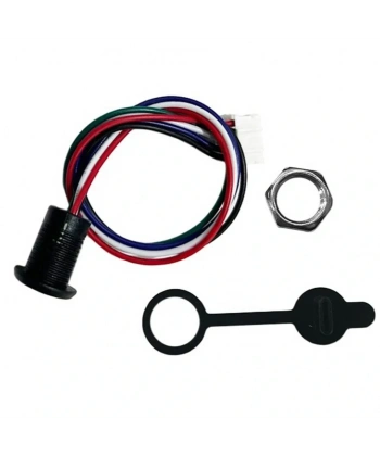 IC-266T-2 Pano Tip Type-C Şase Dişi Soket 5P ( Şarj + Data )