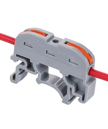 IC-272A Ray Tipi Hızlı Bağlantı Klemensi Konektörü 0.08-4mm2 CH-221