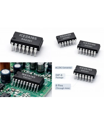 ICE2A165 AC/DC Dönüştürücü Entegresi Dip-8