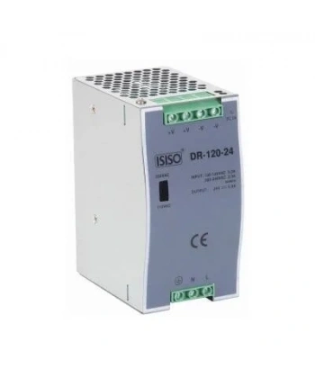 IDR-120-24 - 120W 24VDC 5A Raya Montajlı Güç Kaynağı