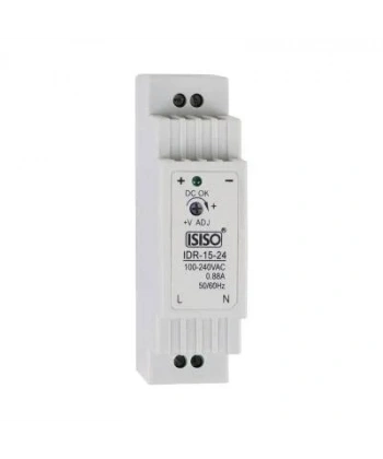 IHDR-15-05 - 15W 5VDC 3A Raya Montajlı Güç Kaynağı