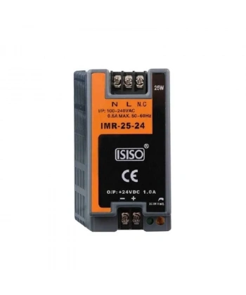 IMR-25-05 - 25W 5VDC 5A Ray Montajlı Kapalı Tip Mini Güç Kaynağı