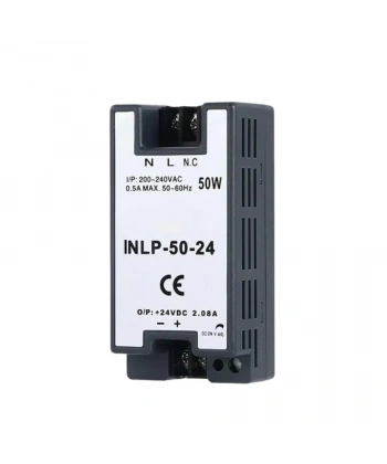 INLP-50-24 - 50W 24VDC 2.08A Raya Montajlı Güç Kaynağı