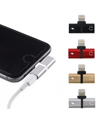 iPhone Lightning Şarj ve Kulaklık Soketi Dönüştürücü - 26mm