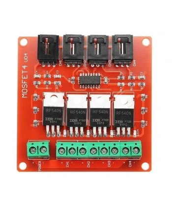IRF540 4 Kanal Mosfet Modülü