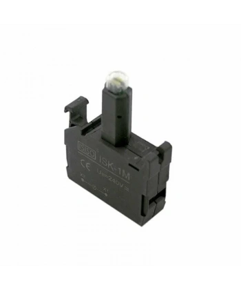 ISK-1M 220V Buton Işık Kontağı - Beyaz