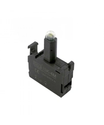 ISK-4M 220V Buton Işık Kontağı - Kırmızı