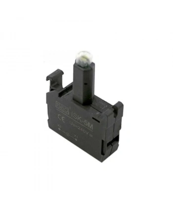 ISK-5M 220V Buton Işık Kontağı - Sarı