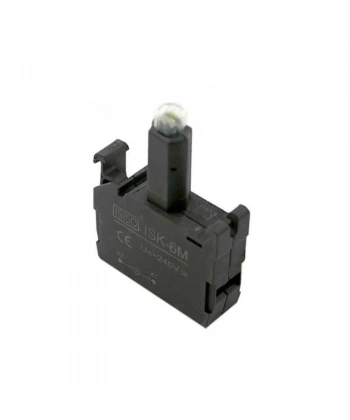 ISK-6M 220V Buton Işık Kontağı - Mavi