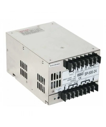 ISP-500-12 - 500W 12VDC 40.0A Ray Montajlı Kapalı Tip Güç Kaynağı
