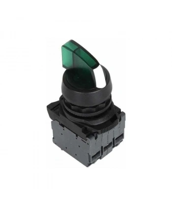 ISP-AK123M5 220V Yeşil Işıklı Mandal Buton