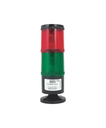 IT-LMB-T7-222 220V İki Katlı Işıklı Buzzer 120 dB