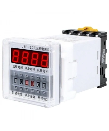 JZF-10 DH48S-S 24V Zaman Ayarlı Röle Modülü - Çift Süreli