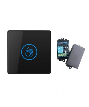K83 Siyah Wireless Otomatik Kapı Temassız El Sensörü