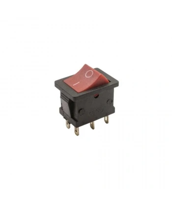 KCD1 On/Off Anahtar 6 Pin - Kırmızı-Siyah