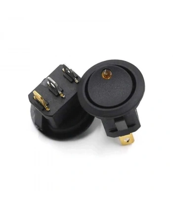 KCD1 Sarı Nokta Işıklı On-Off Anahtar 12V