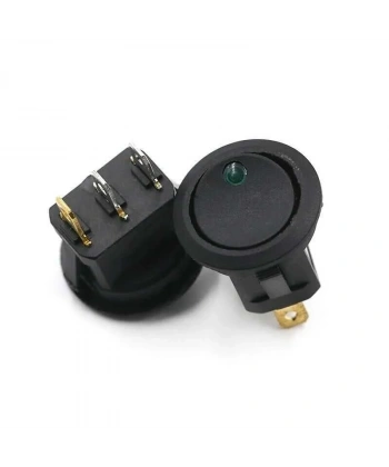 KCD1 Yeşil Nokta Işıklı On-Off Anahtar 12V