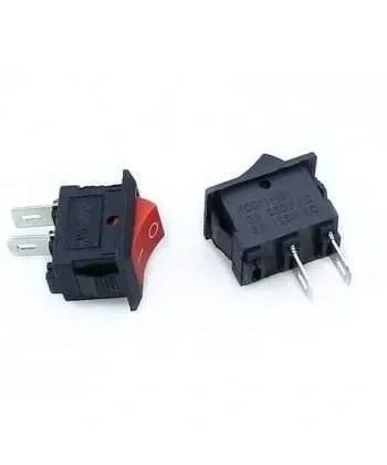 KCD11 Mini On-Off Anahtar - Kırmızı