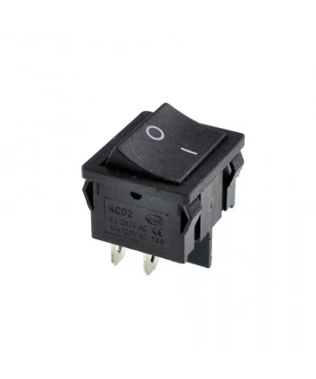 KCD2-501 ON-OFF Switch 4 Pin Siyah