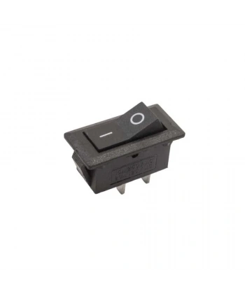 KCD3 Tekli Dar 2-Pin On/Off Anahtar - Siyah