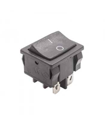 KCD4-602 ON-OFF Switch 6 Pin Siyah