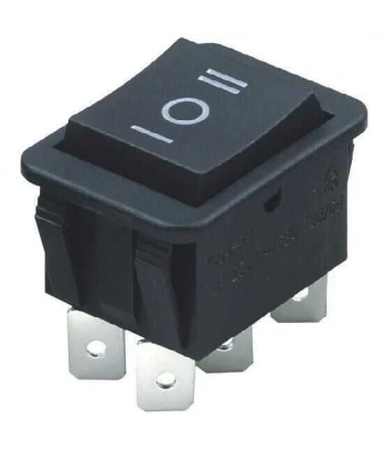KCD4 ON-OFF-ON Anahtar 6-Pin