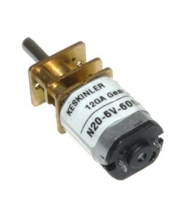 KGA-12 6V 6000Rpm Redüktörlü Dc Motor