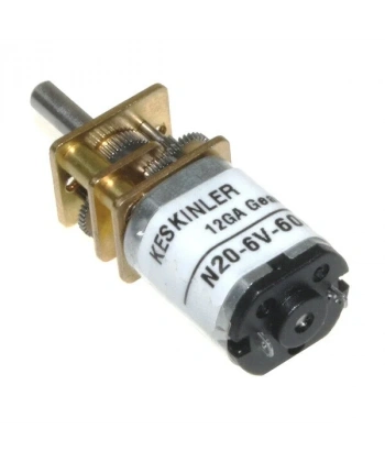 KGA-12 6V 60Rpm Redüktörlü Dc Motor