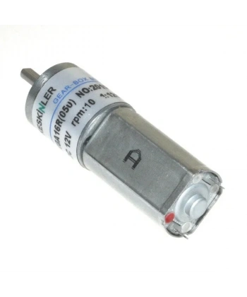 KGA-16 12V 10Rpm Redüktörlü Dc Motor