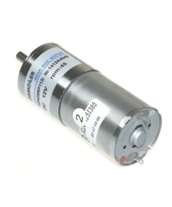 KGA-25 12V 45Rpm Redüktörlü Dc Motor