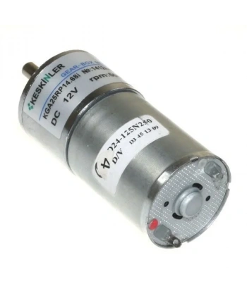 KGA-25 12V 560Rpm Redüktörlü Dc Motor