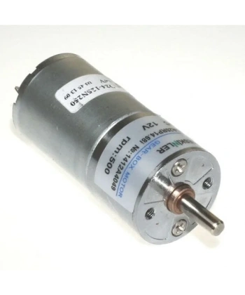 KGA-25 12V 7.5Rpm Redüktörlü Dc Motor