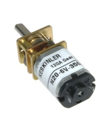 KGA12 6V 350Rpm 12mm Redüktörlü Dc Motor