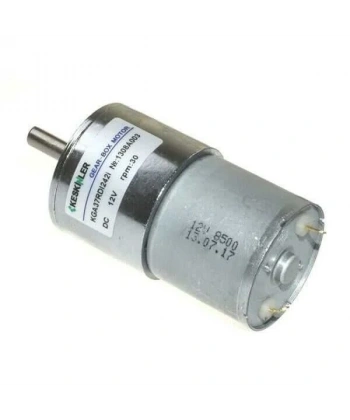 KGA37 12V 33Rpm 37mm Redüktörlü Dc Motor