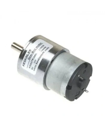 KGA37 12V 66 Rpm 37mm Redüktörlü Dc Motor