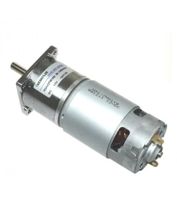 KGA42 12V 30Rpm 42mm Redüktörlü Flanşlı Uzun Dc Motor