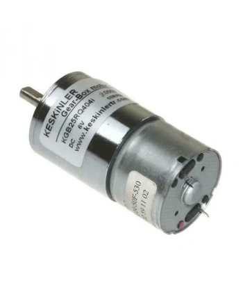 KGB25 6V 10Rpm 25mm Redüktörlü Eksantrik Dc Motor