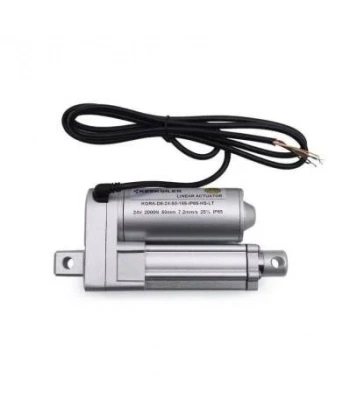 KGRA 24V 50MM 2000N IP65 Hall Sensörlü Lineer Motor