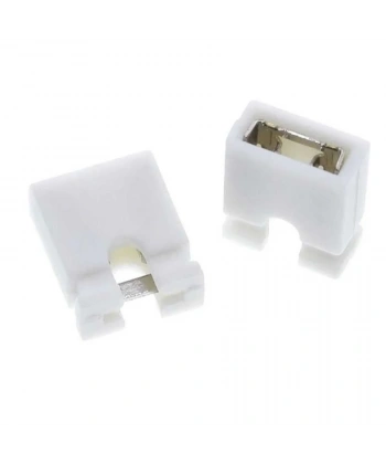 Kısa Devre Jumper 2.54mm Beyaz 2 Pin