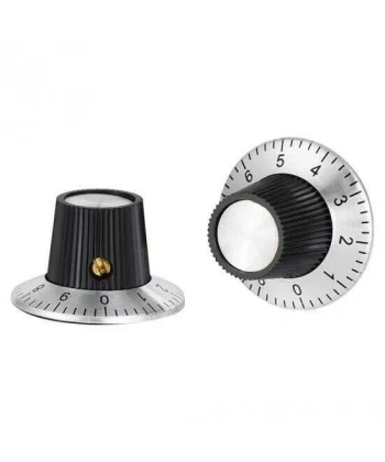 KN-C2 6.4mm Potansiyometre Başlığı - 29x18mm