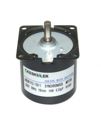 KTYZ-60 15 RPM 14W AC Senkron Motor